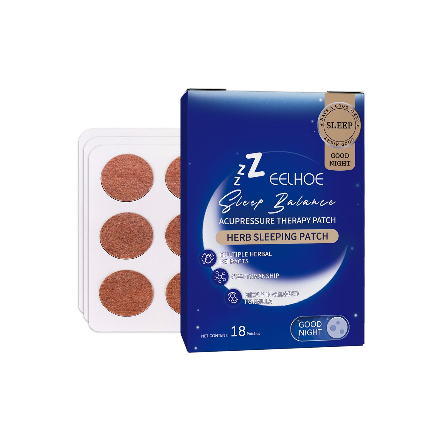 Sleeping Patch, Help Nurture Sleep And Relax Body Care Patches Sleep Aid Patches
